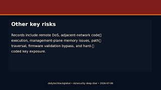 WatchGuard Fireware CVEs: Why Firewall Patching Is a Business Risk