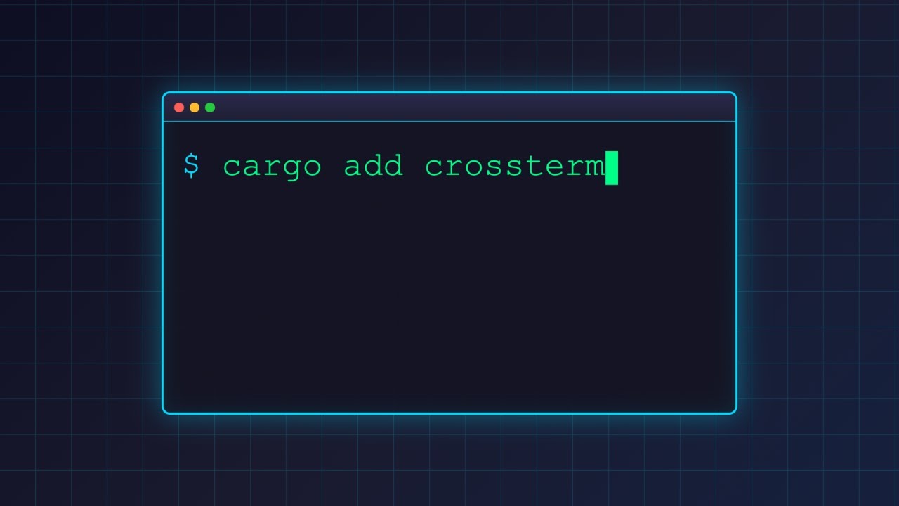 crossterm Crate in Rust