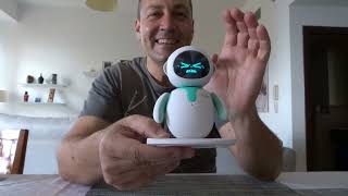 AI Robot for office desktop. Unwrapping my new EILIK robot