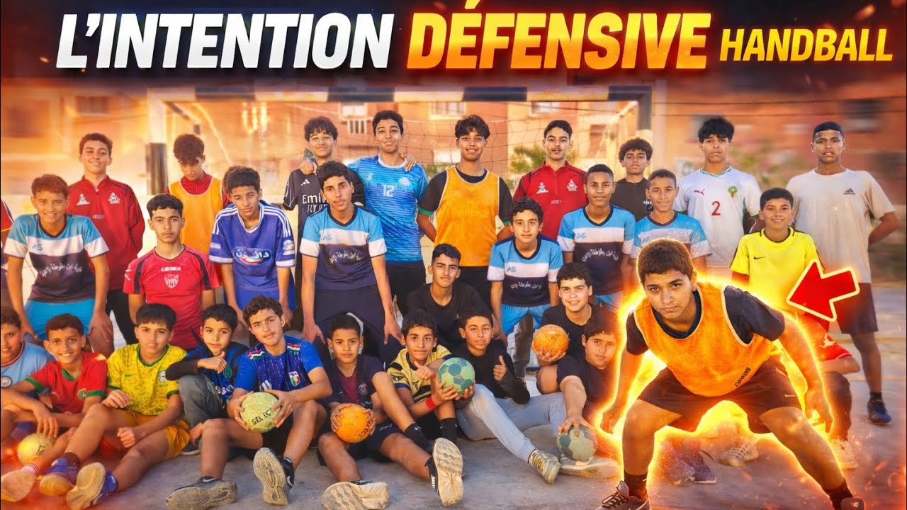 L’intension défensive handball U15