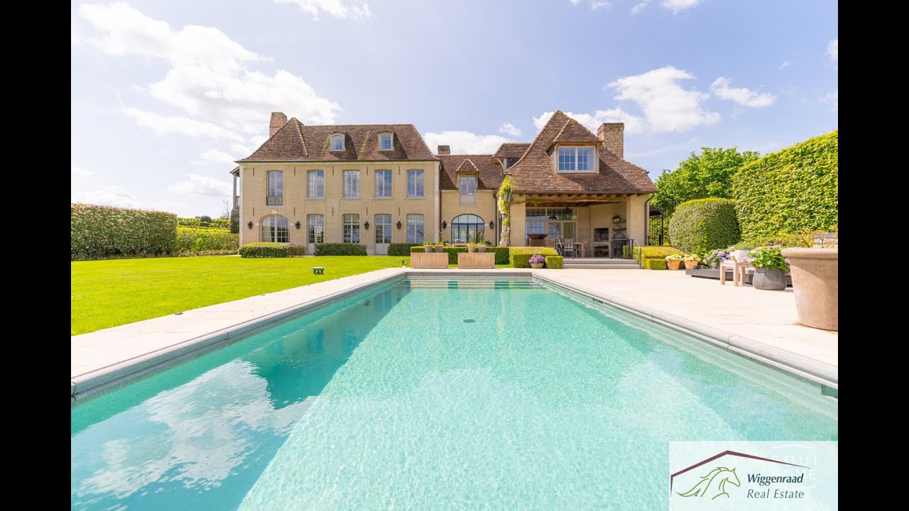 Luxury equestrian real estate Belgium luxus reitanlage in Belgien YouTube