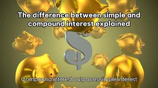 The difference between simple and compound interest explained in 60 seconds
