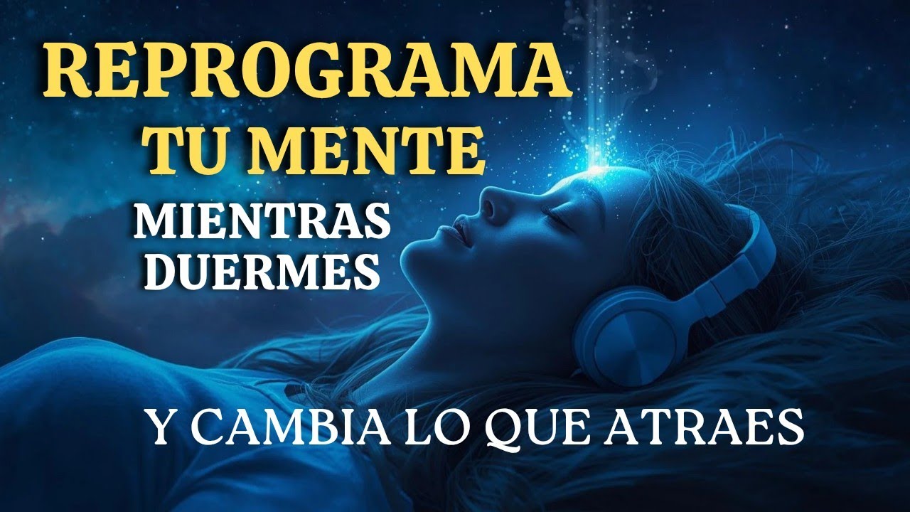 REPROGRAMA tu Mente Mientras Duermes Afirmaciones para Transformar tu ...