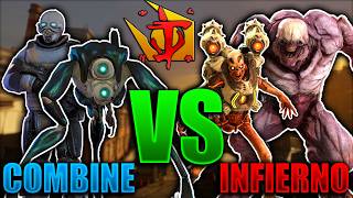 Que Pasaria Si EL Combine De Half-Life Se Enfrenta Al Infierno De Doom