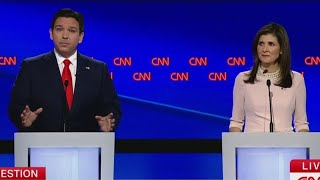 DeSantis and Haley face off at GOP debate
