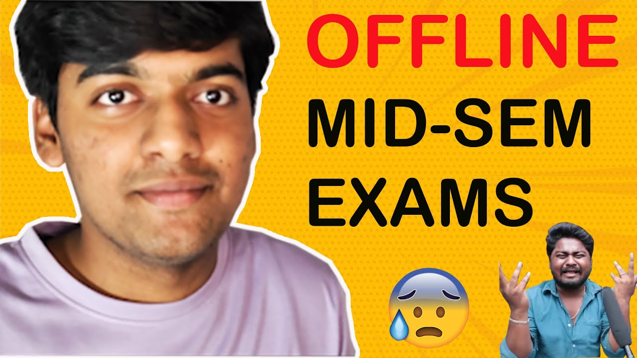 OFFLINE ENGINEERING EXAM 😰 | VJTI | Hostel Fun 😂