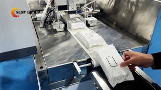 SYF-6 Lanes Wet Wipes Production Line 20-120 Pcs/Pack Wet Tissue Machine