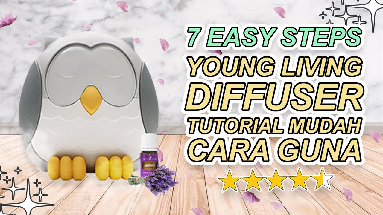 How To Use Young Living Owl Essential Oil (tutorial) | Cara Mudah Guna Feather the Owl Diffuser