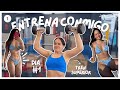 DIA 1: Ejercicios de tren superior 💪🏻 | Mi rutina de gym 🏋🏻♀️ | MelanieGuanipa