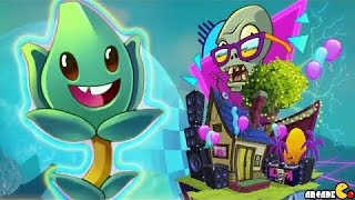 Plants vs Zombies 2   Shrinking Violet  Bug with Thyme Warp and Gargantuar