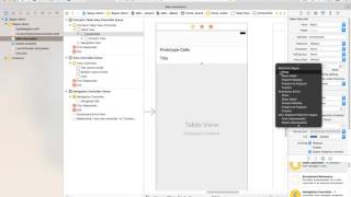 Push vs Modal Segues - Implementing Push (2/3)