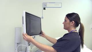 Fluid ULT wall arm from Capsa Healthcare