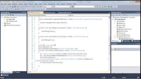 Binding to an RSS feed C#
