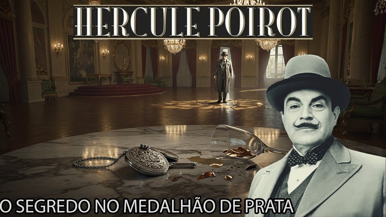 O Segredo no Medalhão de Prata | Um Mistério de Hercule Poirot”