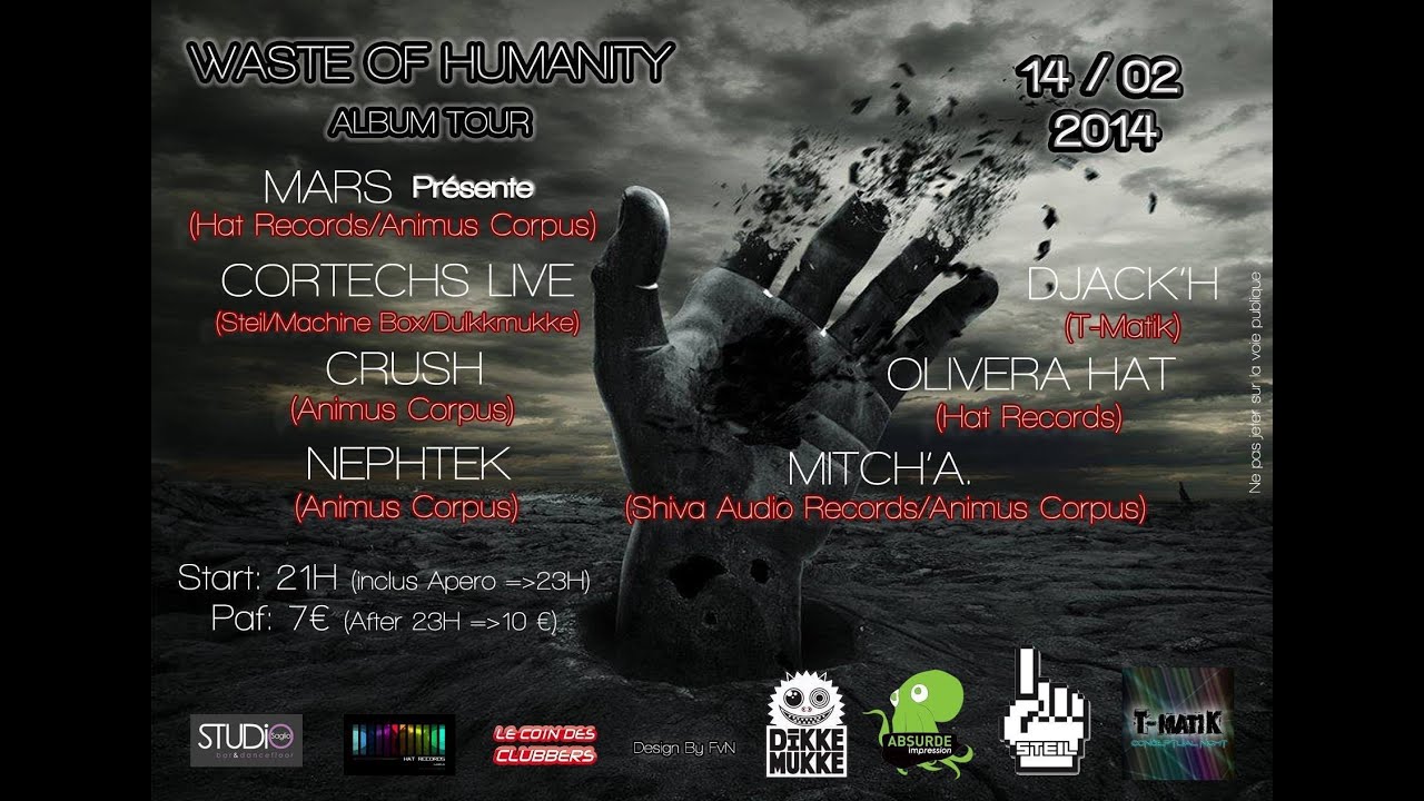 Aftermovie/Cortechs Live in Studio Saglio Strasbourg by Animus Corpus [14/02/2014]