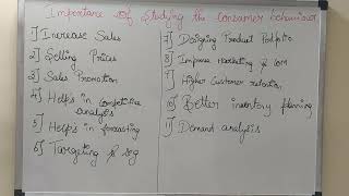 importance of studying consumer behaviour #consumerbehaviour #management
