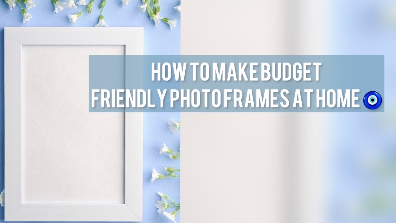 Photo frames at home #budget #budgetfriendly 🤍 - YouTube