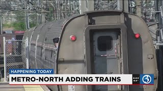 VIDEO: Metro North adding more trains to New Haven line