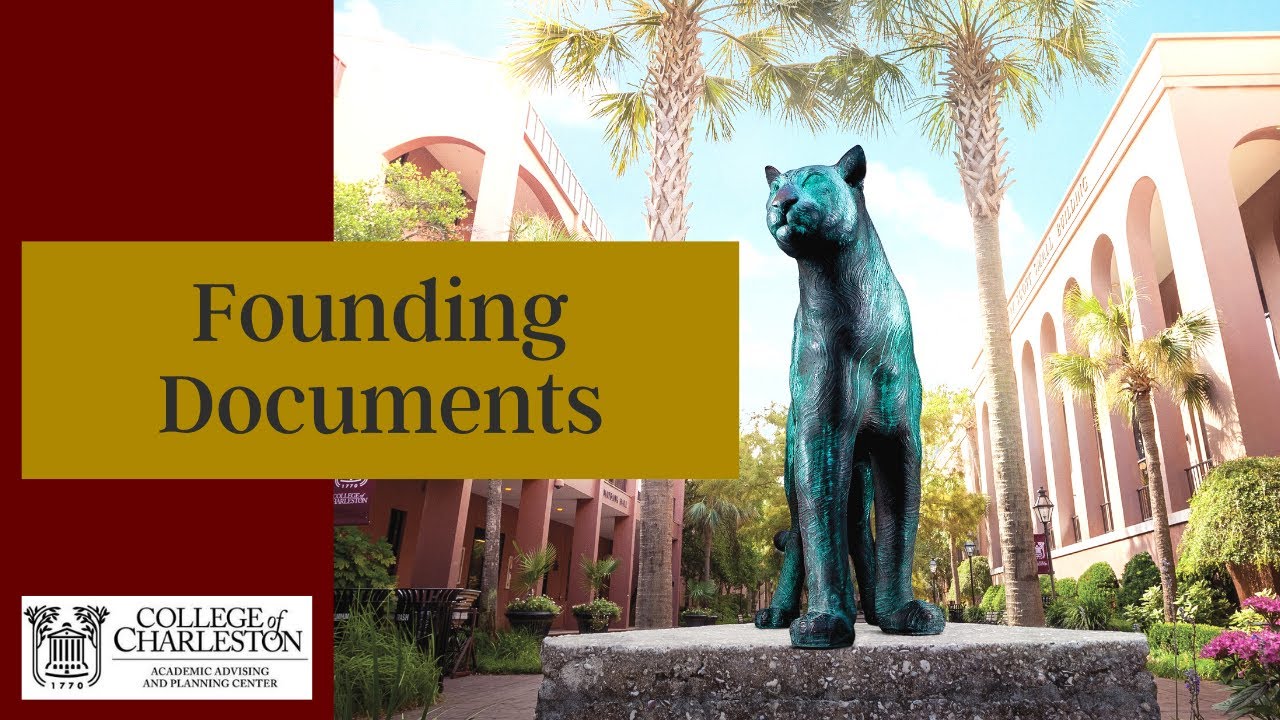 CofC General Education Requirements - Founding Documents