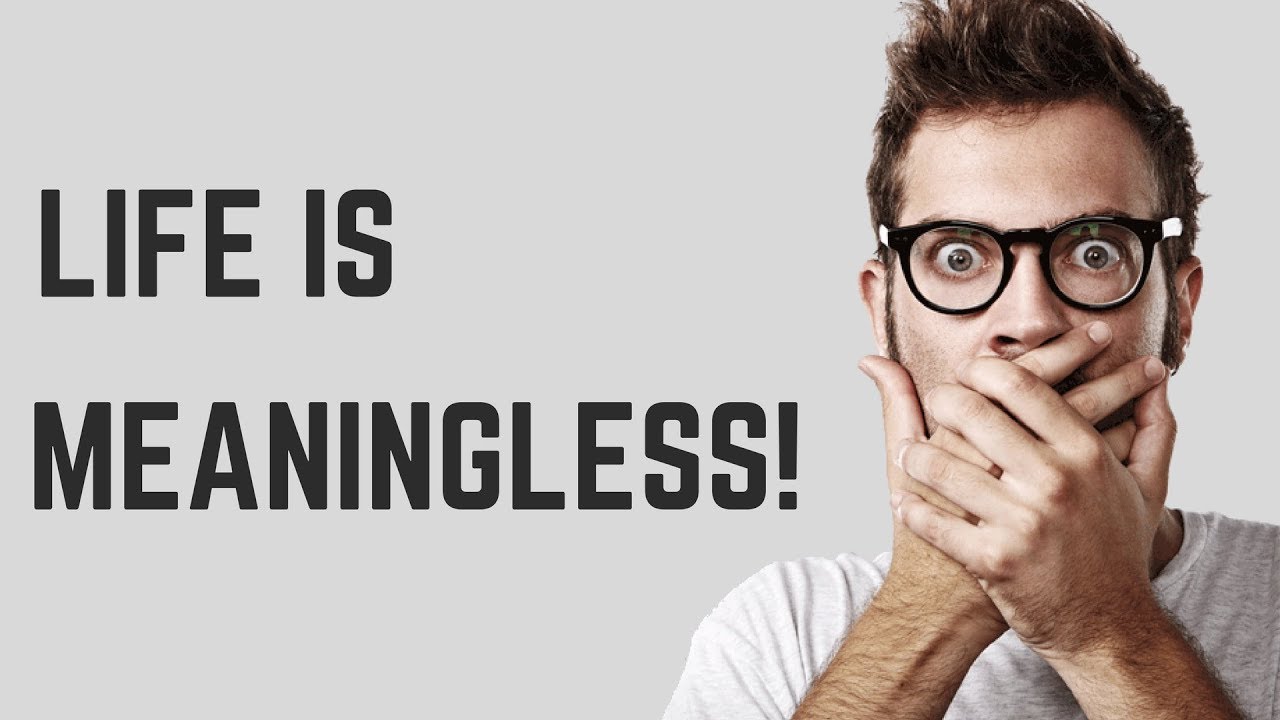 LIFE IS MEANINGLESS!