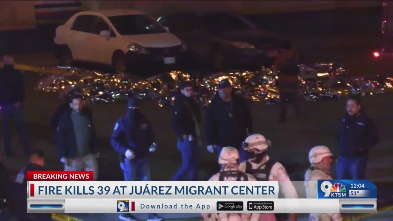 Developing News: Migrant Center Fire
