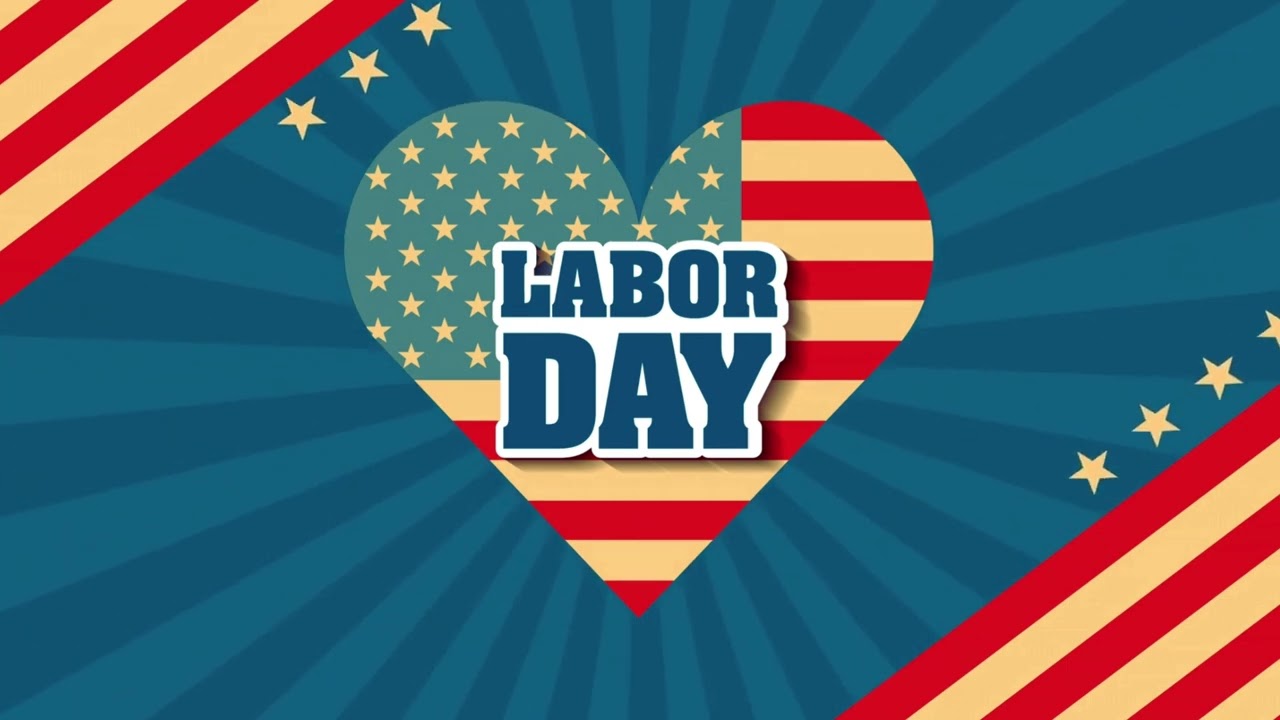 Labor Day Screensaver - Labor Day Wallpaper - Labor Day Screen - HD - 1HR