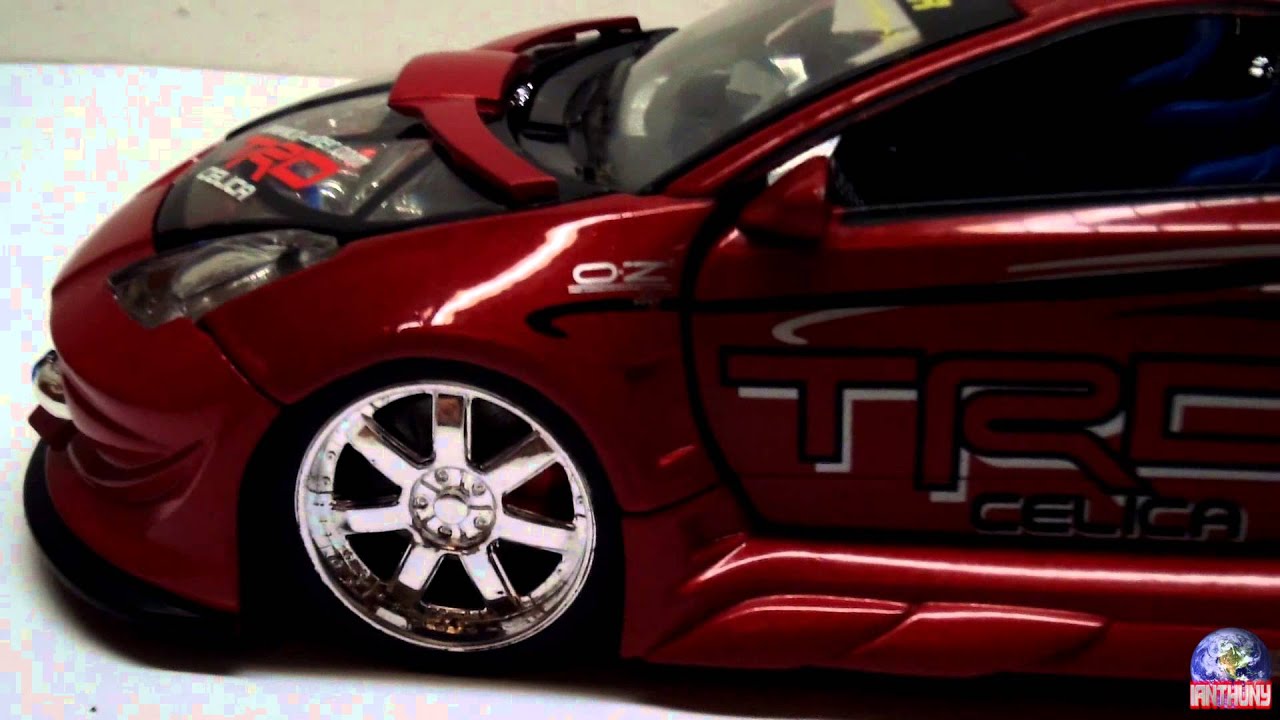 X-TUNER TRD TOYOTA CELICA 1/24th Scale - YouTube