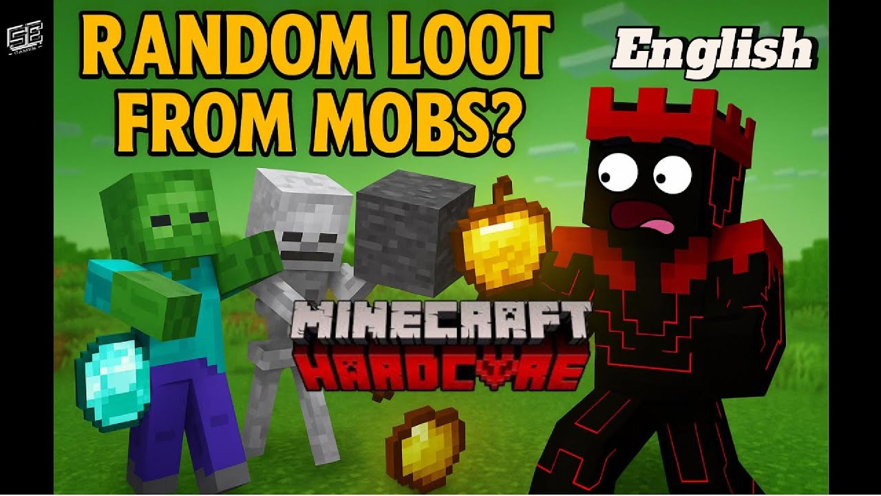 Random loot from mobs? Minecraft Hardcore gameplay | 