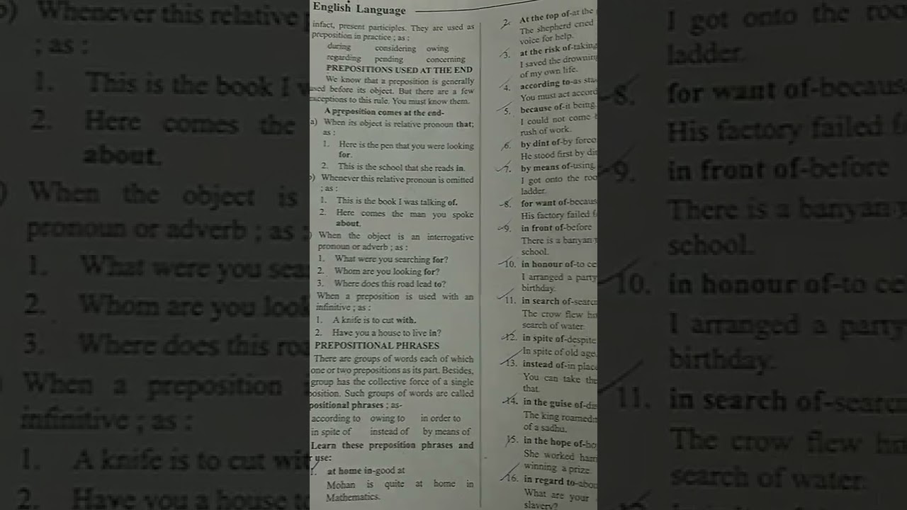 Gpstr-2022 English paper-2 v imp preposition