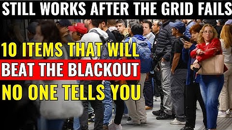 10 Cheap Household Items That Will Still Work After an EMP Blackout