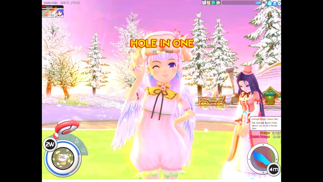 【Pangya】 今更ながらデバッグパンヤを始めてみた　0703_White Wiz x2cup ワッホイ！(/・ω・)/