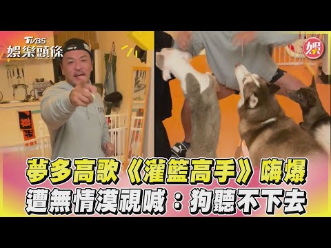 夢多高歌《灌籃高手》嗨爆　遭無情漠視喊：狗聽不下去｜TVBS娛樂頭條