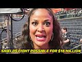 Laila Ali says Claressa Shields fight POSSIBLE for $15 MILLION; REACTS to Taylor BEATING Serrano