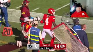Las Vegas Raiders Vs Kansas City Chiefs Week 7 Highlights (Reaction)