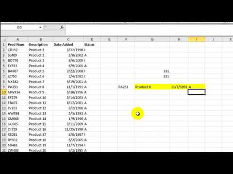 Excel VBA Basics #12 Custom Functions   Making VLOOKUP Even Easier for Coworkers 360p