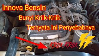 Innova Bensin Bunyi Kasar saat mesin hidup