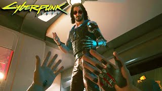 CYBERPUNK 2077 - V meets Johnny Silverhand