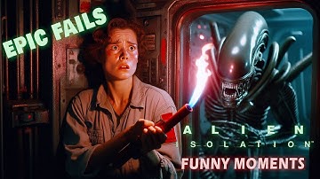 Alien Isolation – Epic Fails and Unexpected Xenomorph Encounters (Nightmare Difficulty)