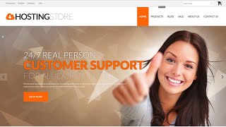 Hosting & Software Shopify Theme by ZEMEZ Website Template - 62056 screenshot 5