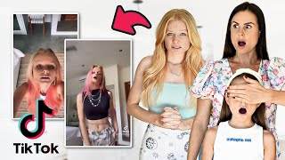 Reacting to 16 YR OLD daughter’s CRINGE TikToks! | Family Fizz