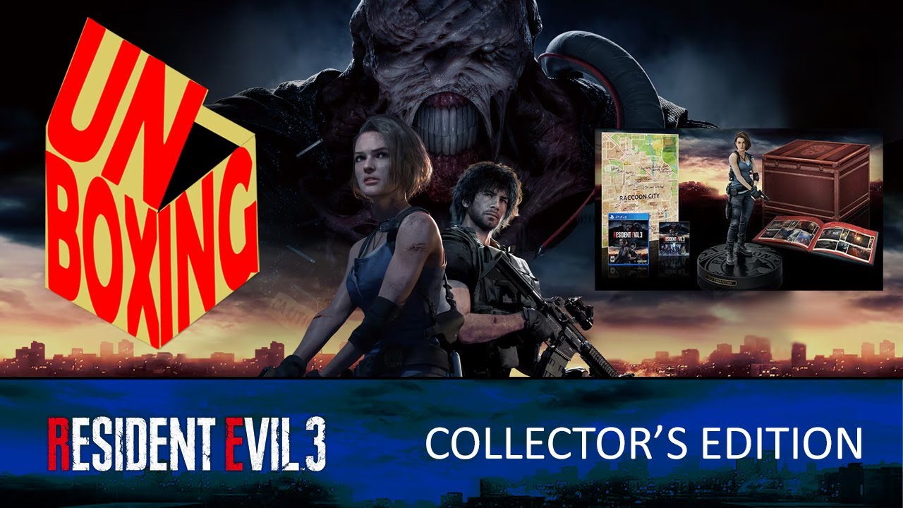Unboxing: Resident Evil 3 (2020) Collector's Edition