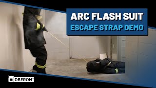 Arc Flash Suit Escape Strap Action Video