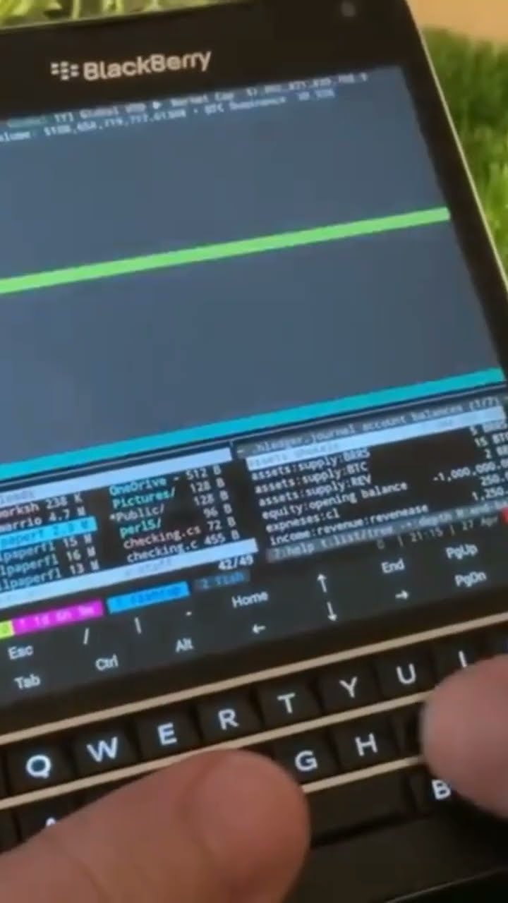 blackberry on Linux & all on Linux - YouTube