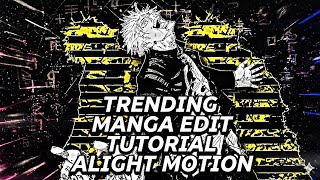 Trending manga edit clones tutorial alight motion+(XML)#alightmotion #tutorial 