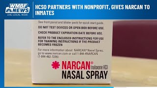 Sheriff's office partners with nonprofit, gives Narcan to inmates