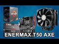 Установка куллера ENERMAX T50 AXE (ETS-T50A-FSS) и тест на Ryzen 5 3600