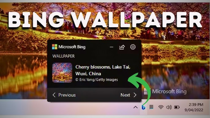 Before you download the new Bing Desktop wallpaper set