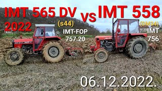 Imt 565 Dv Imt 577 Dv & Imt 558 Oranje 06.12.2022. Ploughing 2022 Plowing 2022