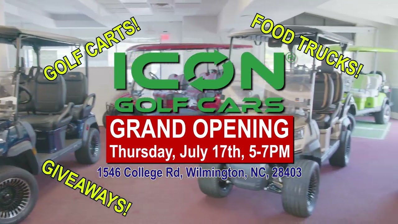 Grand Opening + Free Flag Swap Day | Icon Golf Cars of Wilmington