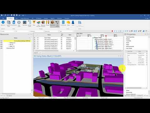 User Interface Overview | 2.1 | SYNCHRO 4D Scheduling 2019